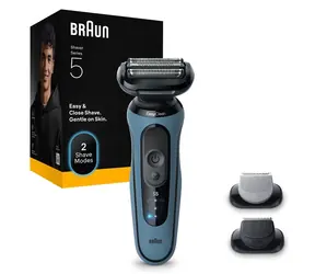 Braun Series 5 52-A1650S hellblau / Rasierer / Herren