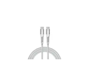 Verbatim 31854 Magnetisches 100W USB-C-Kabel 1,2 m Grau / Ladekabel / USB-C(M) / USB-C(M) / PD & QC 3.0