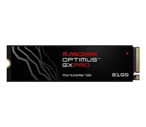 SanDisk Optimus GX PRO 8100 1 TB / Interne SSD / M.2 2280 / PCIe Gen5 x4 / TLC / R: 14900 MB/s / Schreiben: 11000 MB/s