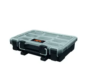 Keter Roc Pro Gear 2.0 Klein, schwarz / Organizer / 34,8 x 26,8 x 9,5 cm / modular