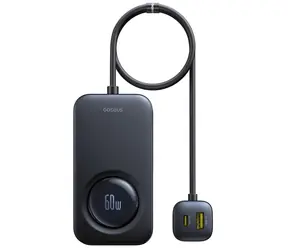 Baseus PrimeTrip schwarz / Kfz-Ladegerät / 3x USB-A + 3x USB-C / 105 W / USB-C-Kabel 60 W, 1,5 m