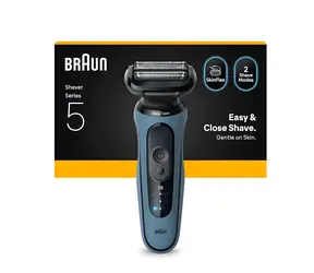 Braun Series 5 52-A1000S blau / Folienrasierer / Schnellladefunktion / Lithium ION -Akku