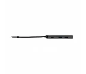 Verbatim 49140 grau / Dockingstation / USB-C / 2x USB-A 3.0 / 1x USB-C / HDMI 4K