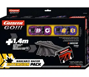Carrera 71606 GO - +1,4 m Spurweite 2x NASCAR-Rennwagen Chevrolet Camaro ZL1