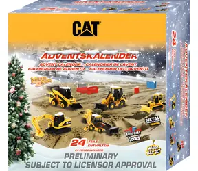 Carrera 85970 Cat® Micro - Adventskalender / 24 Teile / ab 6 Jahren