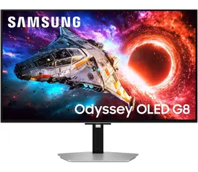 32" Samsung Odyssey OLED G8 Silber / Gaming-Monitor / OLED / 4K UHD / 240 Hz / 0,03 ms / HDR10+