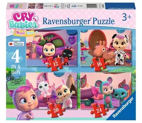 Ravensburger Puzzle Cry Babies: Magische Tränen 4 in 1 / 12+16+20+24 Teile / ab 3 Jahren