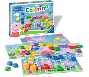 Ravensburger Colorino Peppa Pig / Mosaik / Farben lernen / 40 Tasten