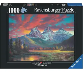 Ravensburger Puzzle Drei Schwestern, Alberta, Kanadische Kollektion / 1000 Teile