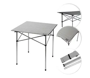 Acra C3S / Klappbarer Campingtisch / 70 x 70 x 70 cm / Aluminium