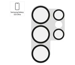HAMA Cam Protect transparentes Kameraschutzglas / Samsung Galaxy S25 Ultra / 9H gehärtetes Glas