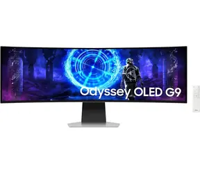 49" Samsung Odyssey G9 OLED SMART LS49DG950SUXEN Silber / Monitor / OLED / 5120 x 1440 / 32:9 / 240 Hz / HDMI & DP