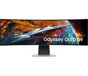49" Samsung Odyssey G9 OLED SMART Silber / OLED / 5120 x 1440 / 32:9 / 240 Hz / 250 cd/m / HDMI & DP