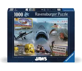 Ravensburger Puzzle Künstlerkollektion: Der weiße Hai / 1000 Teile / ab 14 Jahren