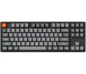 Keychron K8 Max QMK Aluminium-Tastatur / TKL / Mechanisch / Super Brown Schalter / Bluetooth / USB