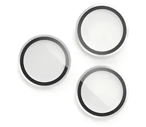 HAMA Objektivschutz / Kameraglas / iPhone 16 Pro/16 Pro Max / 3 Stück / 9H