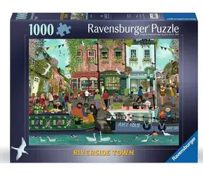 Ravensburger Puzzle Riverside City / 1000 Teile