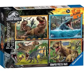Ravensburger Puzzle Jurassic World 4 in 1 / 4×100 Teile