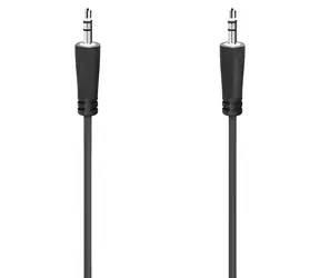HAMA Audiokabel 3,5-mm-Klinkenstecker - 3,5-mm-Klinkenstecker / Verbindungskabel / Stereo / 1,5 m