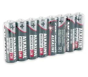 Ansmann Rote Alkaline AA / Alkaline-Batterie / LR6 / 8 Stück