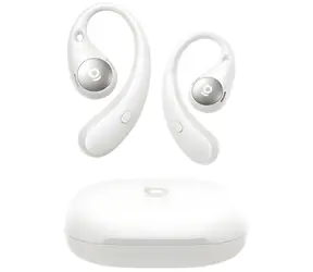 Baseus Eli Sport 2 Open-Ear weiß / Kabelloser Kopfhörer / Mikrofon / Bluetooth 6.0 / LDAC / IP57
