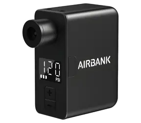 Cycplus AS1 Pro Pocket Pro Airbank schwarz / Elektrische Fahrradpumpe / 120 PSI / USB-C