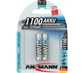 Ansmann Professional AAA 1100 mAh 2 Stück / Akku / NiMH / 1,2 V