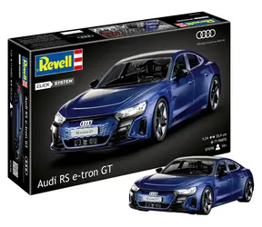 Revell Audi RS e-tron GT / Modellbausatz / Klicksystem / 1:24 / 71 Teile / ab 10 Jahren
