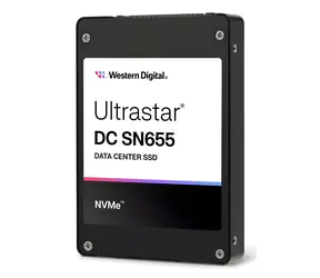 WD Ultrastar DC SN655 3,84 TB / SSD / NVMe / U.3 / Enterprise / für Rechenzentren