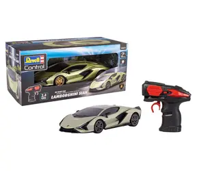 Revell RC-Modellauto Lamborghini Sián, hellgrün / RC-Auto / 2,4 GHz / LED-Beleuchtung / ab 8 Jahren