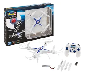 Revell 23842 GO! STUNT weiß / Quadcopter / 6-Achsen-Gyroskop / 2,4 GHz / Reichweite 30 m