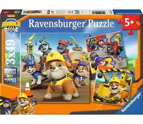 Ravensburger Puzzle Schutt & Baufahrzeuge / 3x49 Teile / ab 5 Jahren