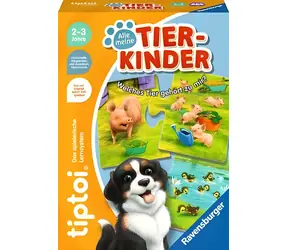 Ravensburger Puzzle tiptoi Tiere und ihre Jungen / Mein erstes Puzzle / 9x2 Teile / ab 2 Jahren