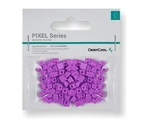 DEEPCOOL Pixel lila / Dekorative Pixel für PC-Gehäuse / 100 Stück