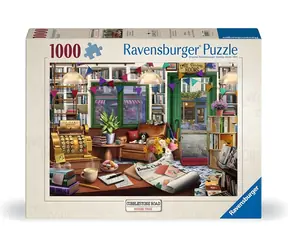 Ravensburger Puzzle Kopfsteinpflasterstraße Nr. 3 / Zauberbuchhandlung / 1000 Teile / ab 14 Jahren
