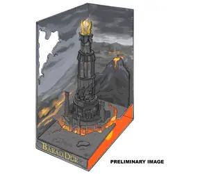 Revell Tiny Adventures Barad-Dr / Bücherecke / Holzbausatz / LED-Beleuchtung / Herr der Ringe / ab 14 Jahren