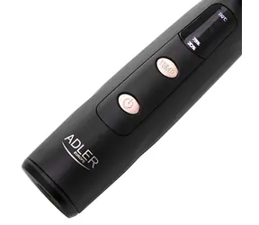 Adler AD 2120 schwarz-rosa / Lockenstab / kabellos / Durchmesser 24 mm / 3 Temperaturstufen / 170-210 °C