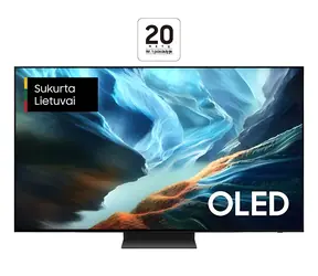 65" Samsung QE65S90H schwarz / Fernseher / 4K OLED / 165 Hz / Wi-Fi 6E / BT 5.3 / Tizen