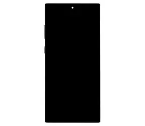 Für Samsung Galaxy Note 10+ SM-N975 schwarz / OLED-Ersatzdisplay / mit Touchscreen und Frontabdeckung