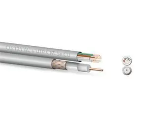Zircon 121 CU AL + UTP 5e CU / Koaxialkabel / 150 m