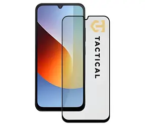 Tactical Glas-Schutzschild 5D schwarz / Schutzglas / für XIAOMI Redmi A7 Pro