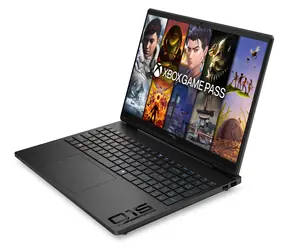 HP OMEN 15-gb0060ncx Schwarz / Gaming-Laptop / 15,3" 2,5K 180Hz / AMD RYZEN 7 260 / 16GB DDR5 / 1TB SSD / RTX 5060 8GB