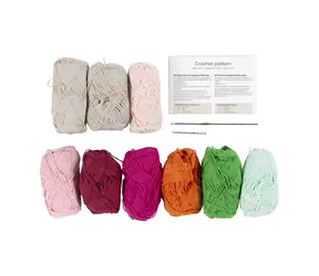 Kreatives Häkeltaschen-Set von Creativ Company / Kreatives Set / Häkeln / 36×38 cm