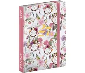 NOTIQUE Traumfänger 2027 / Taschenkalender / Wochenkalender / 9,8 × 14,5 cm