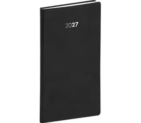 NOTIQUE Balakon 2027 schwarz / Taschenkalender / 9 × 15,5 cm