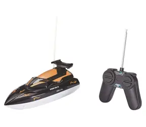Revell Mini-Rennboot SPRING TIDE 40 schwarz/weiß / RC-Boot / 40 MHz / 2 Kanäle / ab 8 Jahren