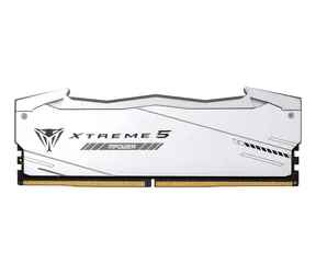 Patriot Viper Xtreme 5 RGB 32 GB (2x16 GB) 8000 MHz Silber / DIMM / DDR5 / CL38 / On-Die ECC / Ungepuffert / 1,45 V