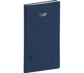 NOTIQUE Balakon 2027 dunkelblau / Taschenkalender / 9 x 15,5 cm / wöchentlich