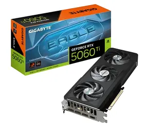 GIGABYTE GeForce RTX 5060 Ti EAGLE MAX OC 16G / Grafikkarte / 16 GB GDDR7 / 128-Bit / 1x HDMI + 3x DP