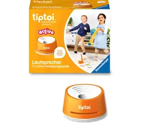 Ravensburger tiptoi ACTIVE orange, weiß / Lautsprecher / 1.0 / für Bewegungsspiele tiptoi